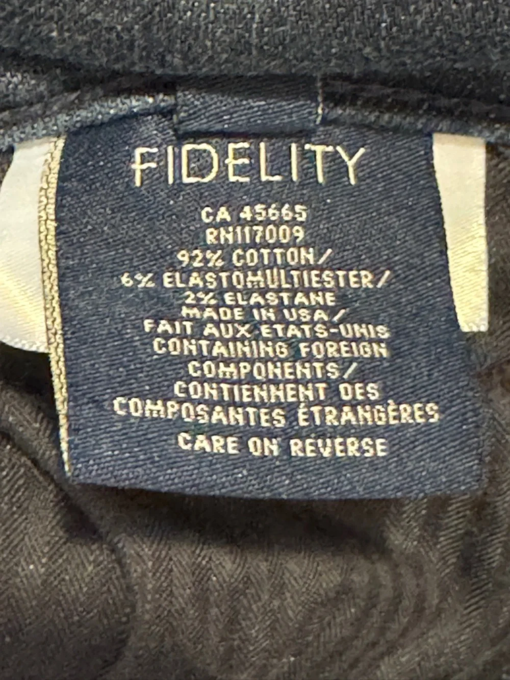 Fidelity Denim Torino Slim Men’s Jeans in Ace Rinse Size 30 - Picture 6 of 11